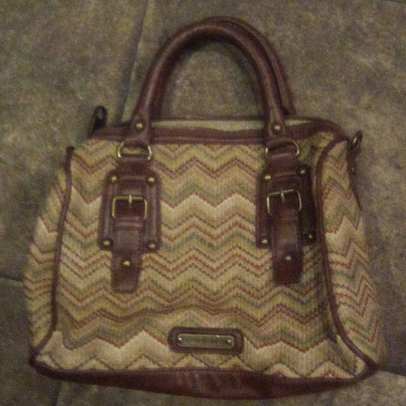Steve Madden Bag OS Brown and striped - Picture 4 of 4
